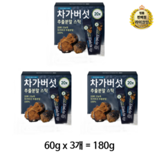 골든허브 프리미엄 차가버섯 추출분말 스틱, 180g, 7개