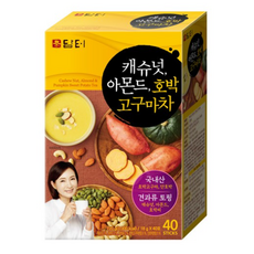 담터 캐슈넛 아몬드 호박고구마차, 18g, 120개입, 1세트