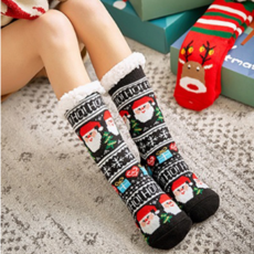 겨울양털수면양말