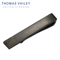 [THOMAS VAILEY] 토마스베일리 넥타이핀-헤어라인클립 블랙 5cm