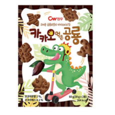 청우 카카오 먹은 공룡, 60g, 6개