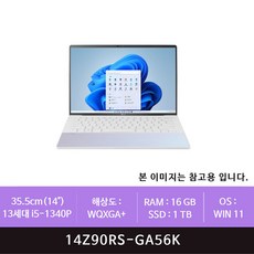 LG 그램14 14Z90RS-GA56K 1TB교체(zoaa)