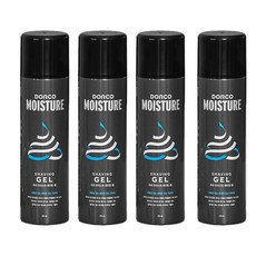 도루코 면도거품 면도젤 프로 모이스처 쉐이빙 젤, 4개, 210ml