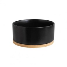 온도 조절 열 고양이 그릇 나무 받침대 전기 세라믹 애완 동물 물 강아지 닭용, 1개, 5. Black