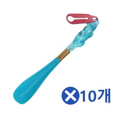 악어 구두주걱-중x10개 색상랜덤 신발주걱 디자인상품 신발관리용품 휴대용슈혼 구두용품 구두주걱헤라