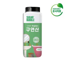 슈가버블 100% 단일성분 구연산, 1개, 500g