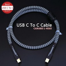 DAC USB 일본 CANARE 하이파이 케이블 PC 모바일용 오디오 데이터 A to B / C, 35) 4. C To C - 5m 16.4ft, 35) 4. C To C  5m 16.4ft - hipdac