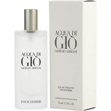 GIORGIO ARMANI 아쿠아 디 지오 맨 오드뚜왈렛 3.4플루이드 온스, 15ml, 1개 - acquadigio