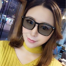 투톤안경 남자 자외선차단 여성 거울 둥근얼굴 없는 운전 빛을 차단함 비지니스 보안경