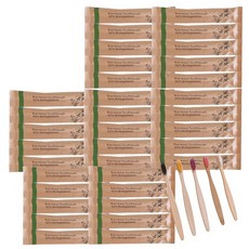 cp HEIGER bamboo 대나무 칫솔 40개입, 1개입, 40개