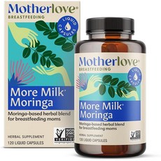 Motherlove More Milk Moringa 마더러브 모어 밀크 모링가 120캡슐