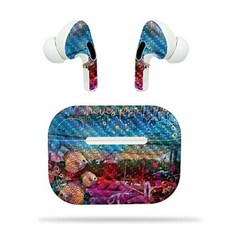 MightySkins 카본 파이버 스킨 for Apple Airpods Pro-Acid | 질감 탄소 섬유 마감 | 손쉬운 스타일 적용, 단일옵션
