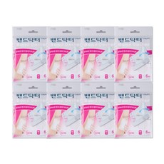 밴드닥터 저자극 드레싱밴드 6p, 표준/일반형, 8개