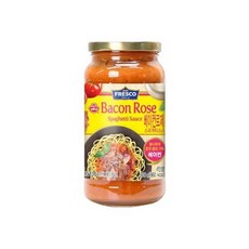 오뚜기 프레스코 스파게티소스 베이컨로제 600G 캠핑요리 야식 자취템 요리레시피, 20개