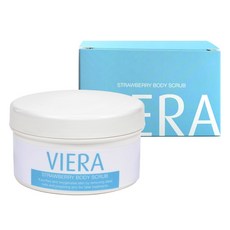 VIERA 비에라 스트로베리 바디 스크럽, 1개, 250ml