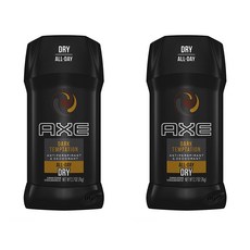 AXE Antiperspirant Stick for Men Dark Temptation 악스 스틱형 데오드란트 포맨 다크 템테이션 2.7Oz(76g) 2팩