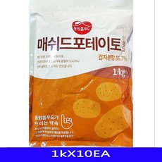 [lookatit] 메쉬드포테이토 감자분말 가공품 동원홈푸드 1kX10EA go34od4588ea, CU 본상품선택