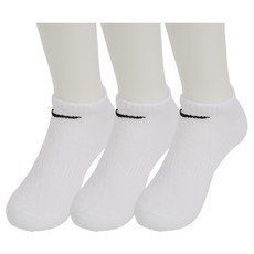 나이키 에브리데이 노쇼 양말(SX6871-100) 3팩, free