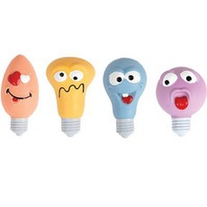 패리스독 강아지 장난감 꼬마전구 라텍스 토이 랜덤 애견 애완견 개 반려 견 용품 동물 놀이 훈련 야외 행, 쿠팡 1