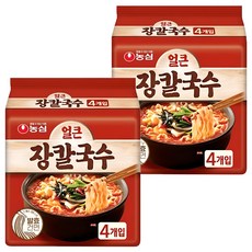 농심 얼큰 장칼국수 103g, 8개