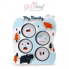 Gifthing 행복해지는 아기 돌잔치 액자 (하마)MG+:1126.1437EA, 상세페이지 참조