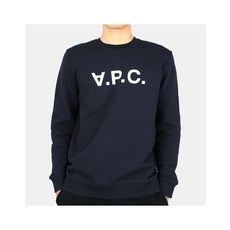 22 F/W 아페쎄 남성 VPC 로고 코튼 맨투맨(네이비) COECQ H27378 IAK