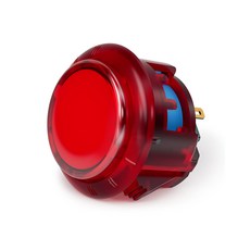 QANBA 권바 그라비티 KT 높이 조절 저소음 클리어 버튼 (24mm), 1개, 클리어화이트