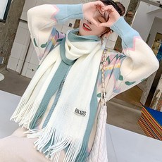 테슬 강민경목도리 목돌이 아크네스튜디오 머플러 로즈멜란지 캐시미어 손안에마트