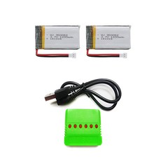 SYMA X5 X5C X5SW 드론배터리 드론부품, 1개, 80. (X5C) 1200mah2개+6in1충전