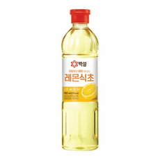 백설 레몬 식초, 900ml, 3개