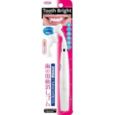 일본직발송 2. TO-PLAN(토플란) 치아의 전동 지우개 투스 브라이트 교환 헤드 부착 B07CT1448J, One Size, One Color, 1개
