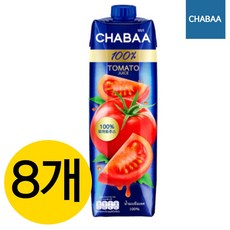 차바 토마토주스, 1L, 8개