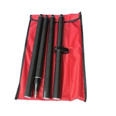 2020 최신 1.8m 측지 극 GPS 프리즘 극 탄소 섬유 탐사 극 GNSS RTK 측량 유형 4pcs 5/8 스레드, 단일상품