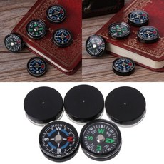 5pcs 18mm 미니 컴퍼스 캠핑 여행 행복하게 Survival Compass