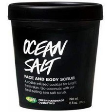 오션 솔트 페이스 앤 바디 스크럽 8.8 oz 알콜 프리 LUSH…, 1