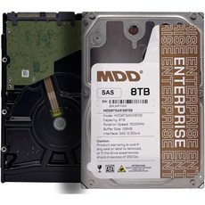 MDD MAXDIGITALDATAMDD MAX DIGITAL DATA 8TB 7200RPM 128MB Cache 사스 SAS 12.0Gb/s 3.5인치 내장 기업용 하드 드라이 - 내장하드8tb