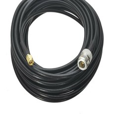 RG58 N 암 잭-SMA 수 플러그 커넥터 RF 동축 점퍼 피그 테일 케이블 라디오 안테나 6 인치 ~ 50M 1 개, 03 8inch