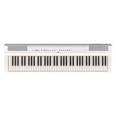 야마하 디지털 피아노 P-121B 73키, white + 단일 항목