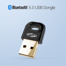 USB 블루투스 5.0 동글 PC 데스크탑 무선 어댑터 동글이 JNHKR, 블루투스 5.0 USB 동글 (블루투스5.0/1+1)