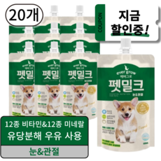 에버그로 펫밀크, 눈&관절, 150ml, 20개
