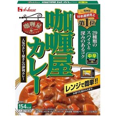 일본카레 하우스 카레 중간 매운맛 180g×10개, 상품선택, 10개, 180g