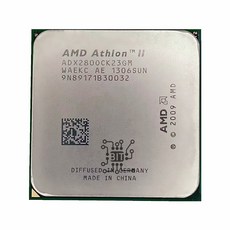 AMD Athlon II X2 280 3.6 GHz 듀얼 코어 CPU 프로세서 ADX280OCK23GM 소켓 AM3, 한개옵션0