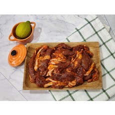 국내산 양념 오리주물럭 오리 주물럭 오리불고기 400g, 1개