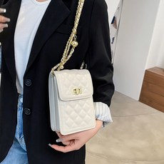 가죽미니크로스백