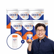 테이크핏 케어 프로틴 발효유청단백질 304g 6캔+보틀+스푼 (48일분)