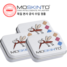 모스킨토 모기 가려움 완화 패치 42장X3세트 독일 직배송