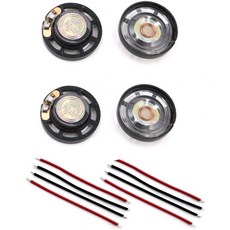 검프 식료품 4pcs 외장 마그네틱 스피커 라우드스피커 8옴 DIY 원형 50MM-8R-0.5W, 27MM-8R-0.25W