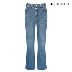 JJ지고트 더블 버튼 부츠컷 데님 팬츠 GP5P0SLT31