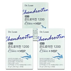 닥터린 콘드로이친 1200 콘레이티 MBP 1200mg, 30정, 3박스