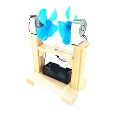 Zeyuan 과학 실험 완구 키트 어린이를위한 DIY 풍력 발전기 모델 교육 기술 항목, As Described